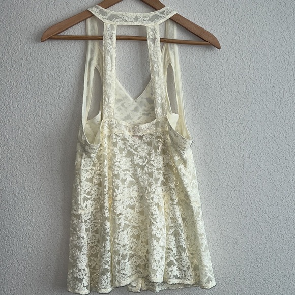 Victoria Secret Lace Tank Blouse - Picture 2 of 5